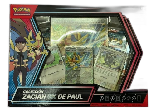 2025 Pokémon Scarlet & Violet Hop's Zacian ex Collection (Spanish) Box