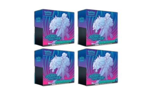 2025 Pokémon Scarlet & Violet Journey Together Elite Trainer Box 4x Lot
