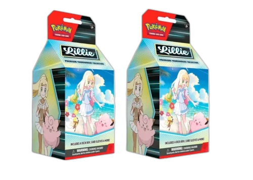 2025 Pokémon Scarlet & Violet Journey Together Lillie Premium Tournament Collection 2x Lot