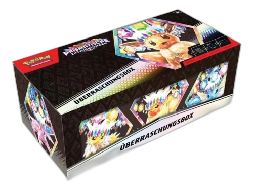 2025 Pokémon Scarlet & Violet Prismatic Evoloutions Surprise Box (German)