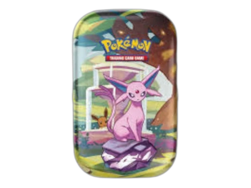 2025 Pokémon Scarlet Violet Prismatic Evolutions Espeon Tin