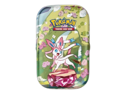 2025 Pokémon Scarlet Violet Prismatic Evolutions Sylveon Tin