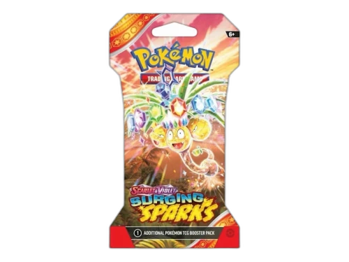 2025 Pokémon Scarlet & Violet Surging Sparks Alolan Exeggutor Sleeved Booster Pack