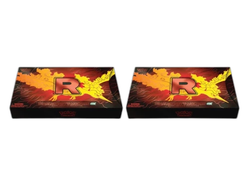 2025 Pokémon Team Rocket Moltres ex Ultra-Premium Collection 2x Lot