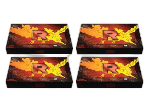 2025 Pokémon Team Rocket Moltres ex Ultra-Premium Collection 4x Lot