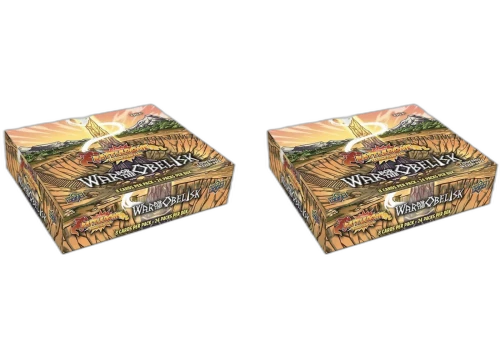 2025 Upper Deck Neopets Battledome War for the Obelisk Booster Box 2x Lot
