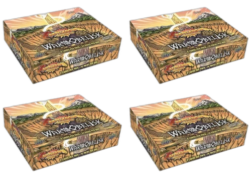 2025 Upper Deck Neopets Battledome War for the Obelisk Booster Box 4x Lot