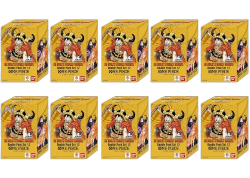 2026 Bandai One Piece The World's Strongest Warriors (OP-17) Double Pack Set Vol. 12 10x Lot