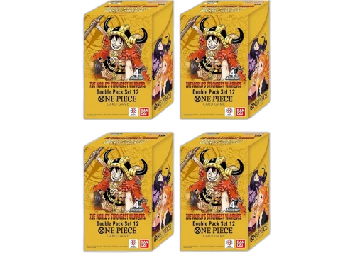 2026 Bandai One Piece The World's Strongest Warriors (OP-17) Double Pack Set Vol. 12 4x Lot