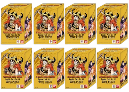 2026 Bandai One Piece The World's Strongest Warriors (OP-17) Double Pack Set Vol. 12 8x Lot