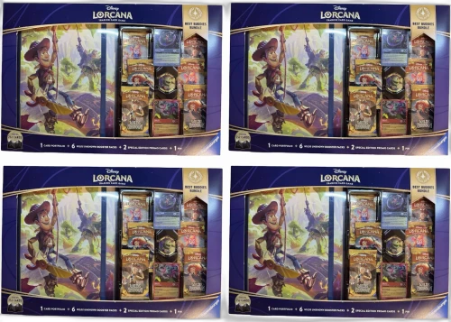 2026 Disney Lorcana Best Buddies Bundle (Costco Exclusive) 4x Lot