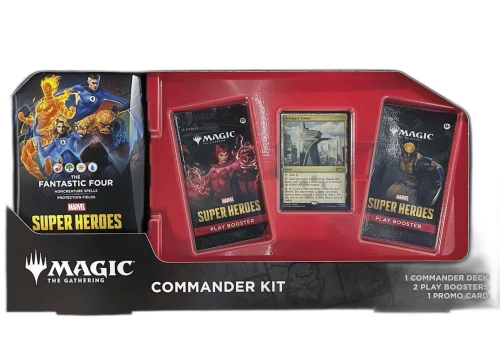 Magic: The Gathering 2026 Magic the Gathering Marvel Super Herores Fantastic Four Commander Kit (Costco Exclusive)