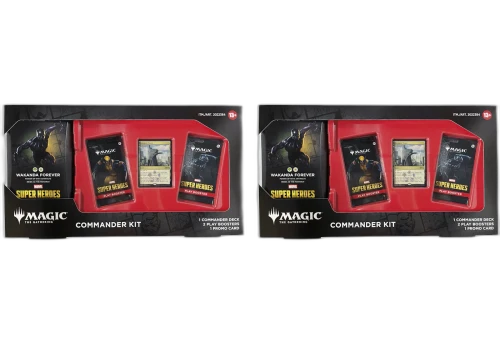 Magic: The Gathering 2026 Magic the Gathering Marvel Super Herores Wakanda Forever Commander Kit (Costco Exclusive) 2x Lot