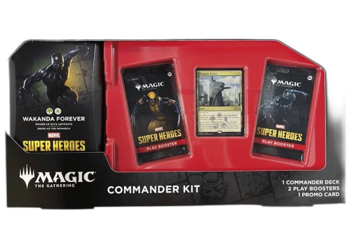 Magic: The Gathering 2026 Magic the Gathering Marvel Super Herores Wakanda Forever Commander Kit (Costco Exclusive)