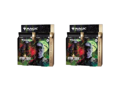 Magic: The Gathering 2026 Magic the Gathering Star Trek Collector Booster Box 2x Lot