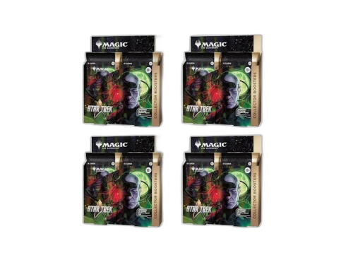 Magic: The Gathering 2026 Magic the Gathering Star Trek Collector Booster Box 4x Lot