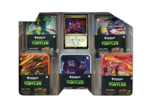 Magic: The Gathering 2026 Magic the Gathering Teenage Mutant Ninja Turtles Universes Beyond 5 Tin Booster Collection