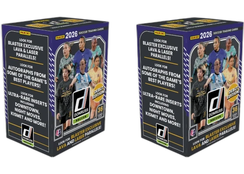 2026 Panini Donruss NWSL Blaster Box 2x Lot