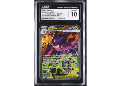 2026 Pokémon Ascended Heroes Mega Gengar ex Special Illustration Rare #284 CGC 10