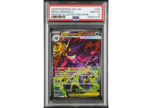 2026 Pokémon Ascended Heroes Mega Gengar ex Special Illustration Rare #284 PSA 10