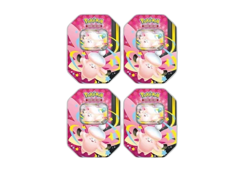 2026 Pokémon Mega Clefable Mega Moonlit Tin 4x Lot