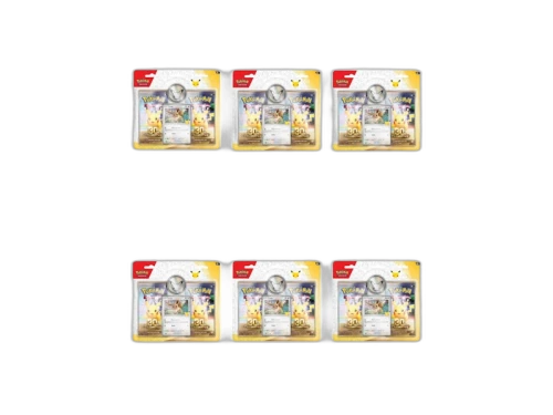 2026 Pokémon Mega Evolution 30th Celebration 2 Pack Blister 6x Lot