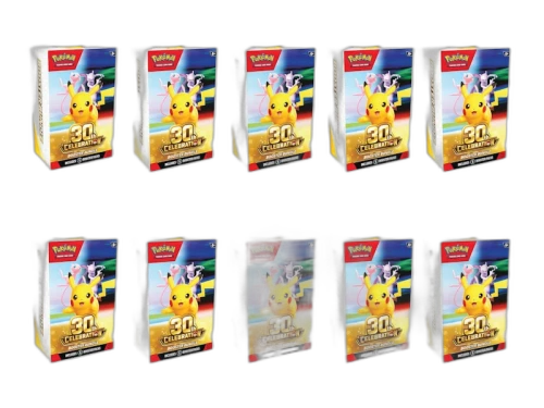 2026 Pokémon Mega Evolution 30th Celebration Booster Bundle 10x Lot
