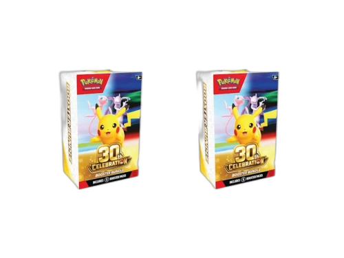 2026 Pokémon Mega Evolution 30th Celebration Booster Bundle 2x Lot