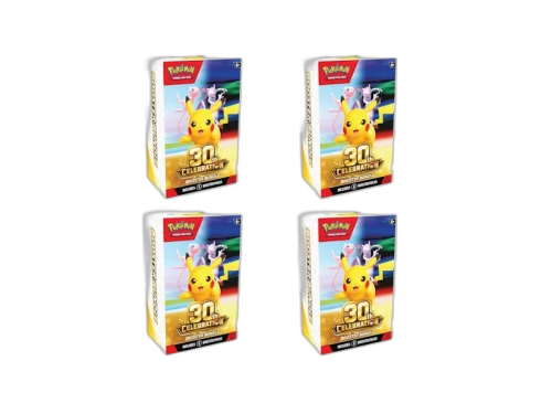 2026 Pokémon Mega Evolution 30th Celebration Booster Bundle 4x Lot