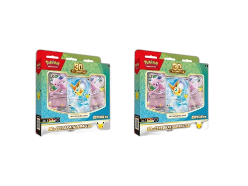 2026 Pokémon Mega Evolution 30th Celebration Espeon ex Battle Deck 2x Lot