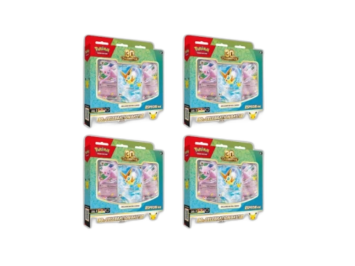 2026 Pokémon Mega Evolution 30th Celebration Espeon ex Battle Deck 4x Lot