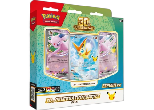2026 Pokémon Mega Evolution 30th Celebration Espeon ex Battle Deck