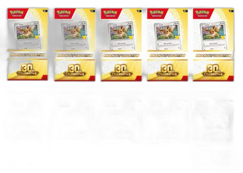 2026 Pokémon Mega Evolution 30th Celebration Knock Out Collection 10x Lot