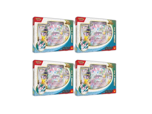 2026 Pokémon Mega Evolution 30th Celebration Sylveon ex Box 4x Lot
