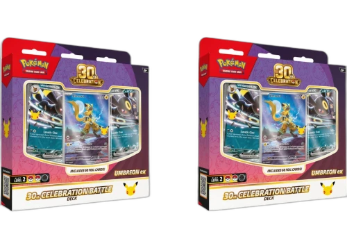 2026 Pokémon Mega Evolution 30th Celebration Umbreon ex Battle Deck 2x Lot