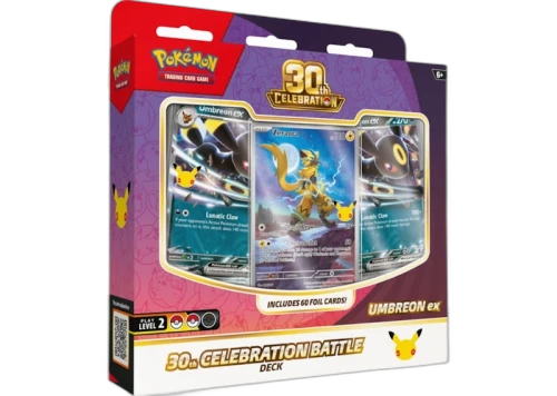 2026 Pokémon Mega Evolution 30th Celebration Umbreon ex Battle Deck