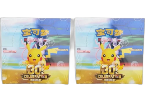 2026 Pokémon Mega Evolution 30th Celebration Booster Box (Simplified Chinese) 2x Lot