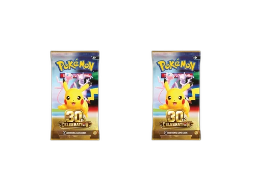 2026 Pokémon Mega Evolution 30th Celebration Booster Pack (Random Pack Art) 2x Lot