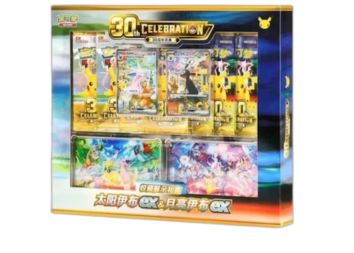 2026 Pokémon Mega Evolution 30th Celebration Espeon ex & Umbreon ex Display Gift Box (Simplified Chinese)