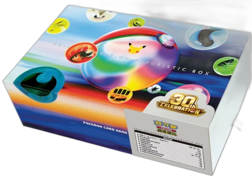 2026 Pokémon Mega Evolution 30th Celebration Futuristic Box (Traditional Chinese)