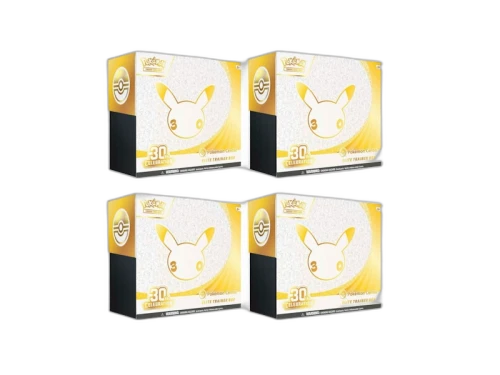 2026 Pokémon Mega Evolution 30th Celebration Pokemon Center Elite Trainer Box 4x Lot