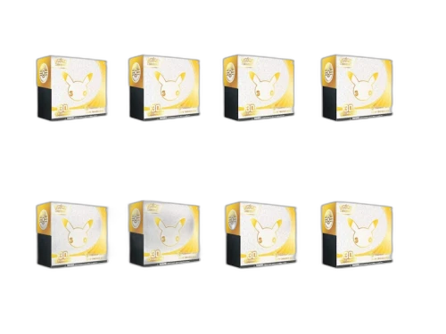 2026 Pokémon Mega Evolution 30th Celebration Pokemon Center Elite Trainer Box 8x Lot