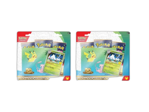 2026 Pokémon Mega Evolution 30th Celebration Tech Sticker Collection : Exeggutor Promo 2x Lot