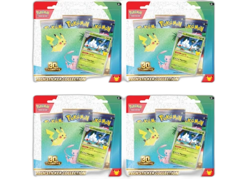 2026 Pokémon Mega Evolution 30th Celebration Tech Sticker Collection : Exeggutor Promo 4x Lot