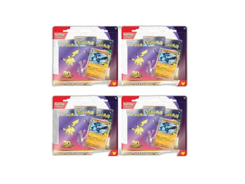 2026 Pokémon Mega Evolution 30th Celebration Tech Sticker Collection : Lucario Promo 4x Lot