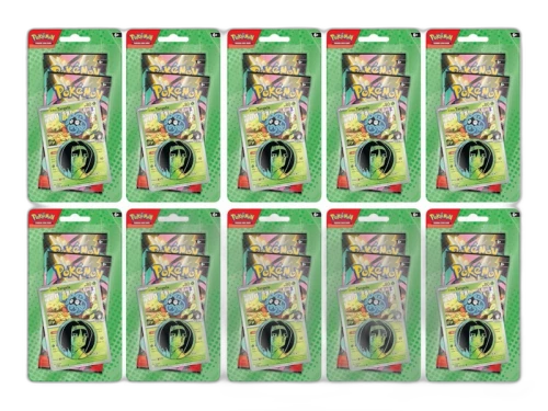 2026 Pokémon Mega Evolution Ascended Heroes Collection (Erika) Blister Pack (10x Lot)