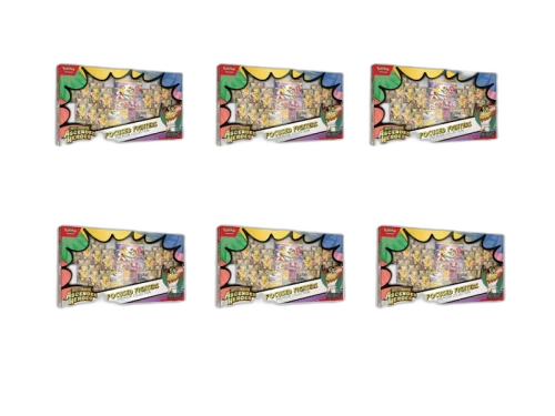 2026 Pokémon Mega Evolution Ascended Heroes Focused Fighters Premium Collection (Sam's Club Exclusive) 6x Lot