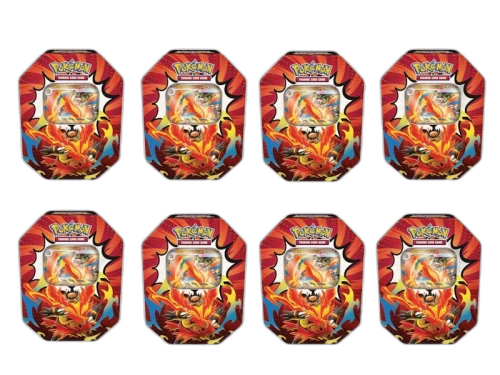 2026 Pokémon Mega Evolution Ascended Heroes Mega Emboar ex Tin 8x Lot