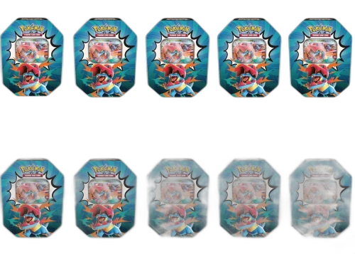 2026 Pokémon Mega Evolution Ascended Heroes Mega Feraligatr ex Tin 10x Lot