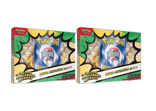 2026 Pokemon Mega Evolution Ascended Heroes Mega Meganium ex Box 2x Lot